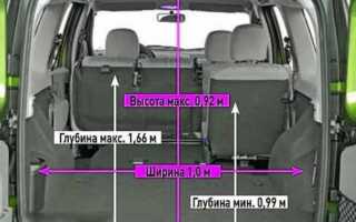 Лада ларгус сколько мест в машине