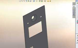 Инструменты литейной формы solidworks как добавить