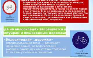 Какой знак запрещает движение мопедов