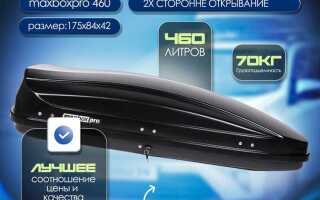 Как подобрать автобокс на крышу автомобиля по марке