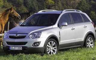Опель антара бак на сколько литров