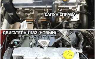 Какие стоят форсунки на двигателе 11182