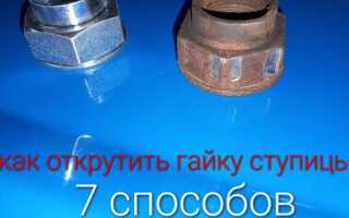 В какую сторону закручивать гайку