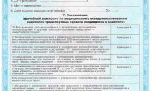 Как получить справку для водительских прав