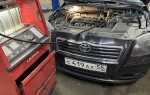 Как снять форсунки омывателя тойота авенсис