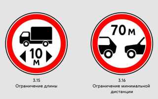 Какие знаки запрещают движение менее 40 км ч