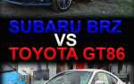 Toyota gt86 и subaru brz в чем отличие