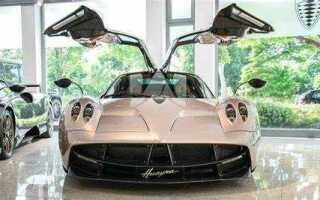 Сколько стоит pagani huayra в рублях