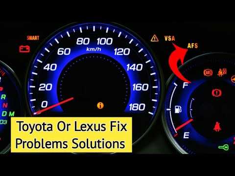 Основные компоненты системы адаптивного освещения AFS в автомобилях Lexus