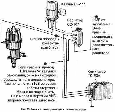 Как правильно подключить трамблер 2141