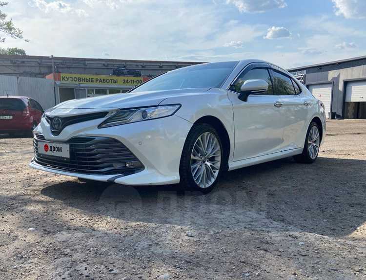 Средняя рыночная цена Toyota Camry 2017 с пробегом в России