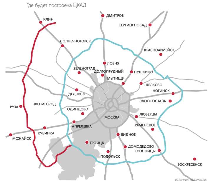Когда достроят цкад в московской области
