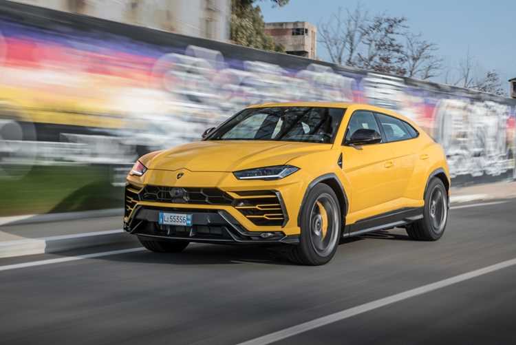 Сравнение мощности Урус с другими моделями Lamborghini