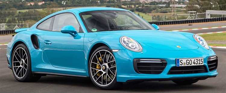 Разница в массе между кузовами купе и кабриолет 911 Turbo S