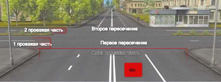 Чем отличается одна проезжая часть от нескольких на схемах ПДД