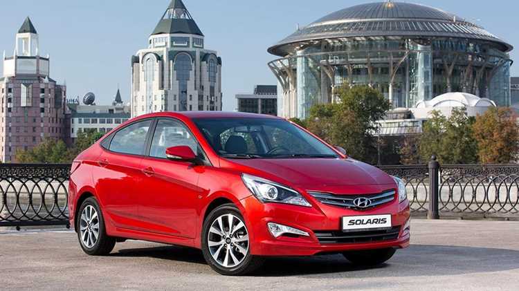 Стоимость подержанных Hyundai Solaris 2016 года выпуска на вторичном рынке