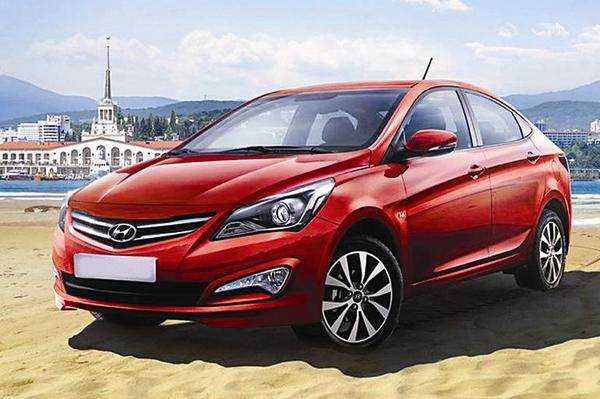 Динамика изменения цен на Hyundai Solaris в течение 2016 года
