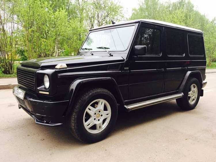Стоимость нового Mercedes G-класса в России в 2003 году