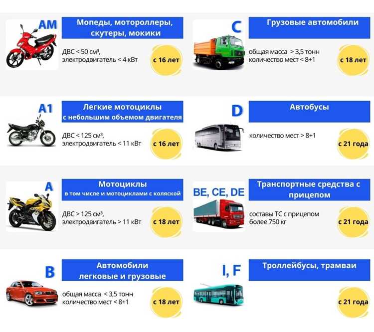 Сроки действия водительских прав в зависимости от возраста