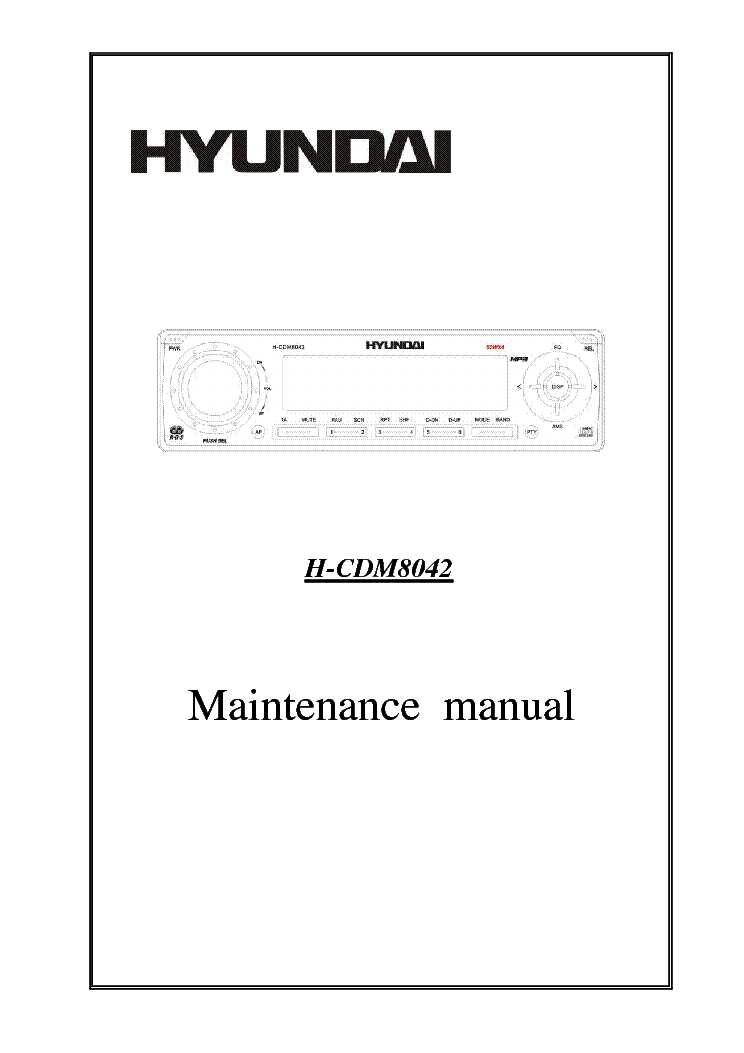 Hyundai h cdm8015 как подключить