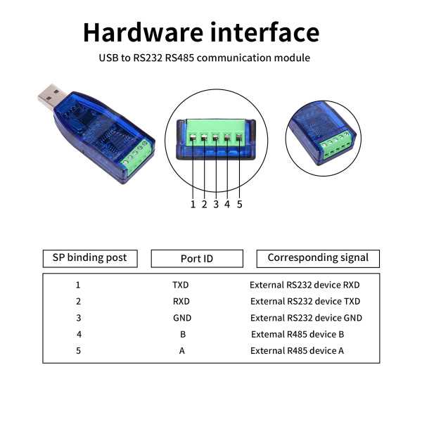 Как подключить USB RS485 конвертер к промышленному оборудованию